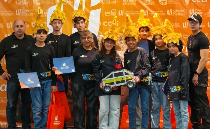El equipo de Tecnobotics, talentos apoyados por la Universidad Interamericana