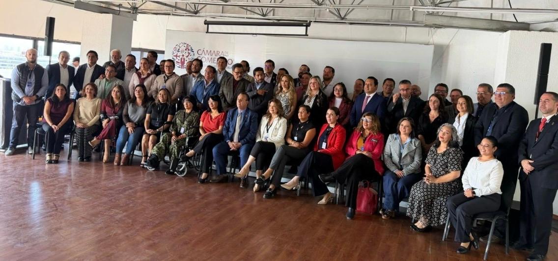 La nueva mesa directiva del Consejo de la CANACO Puebla 2026