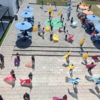 El Color Guard, una de las nuevas modalidades de La Inter