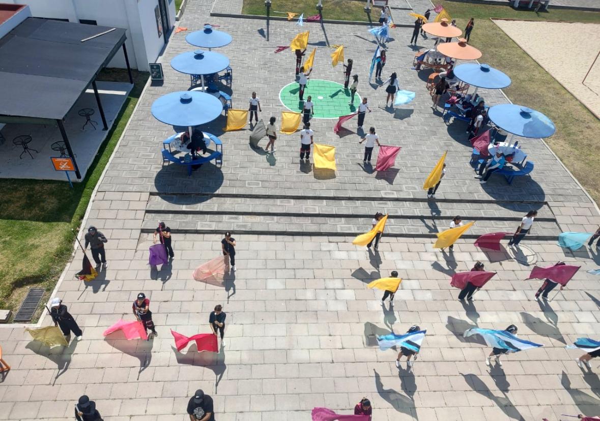 El Color Guard, una de las nuevas modalidades de La Inter