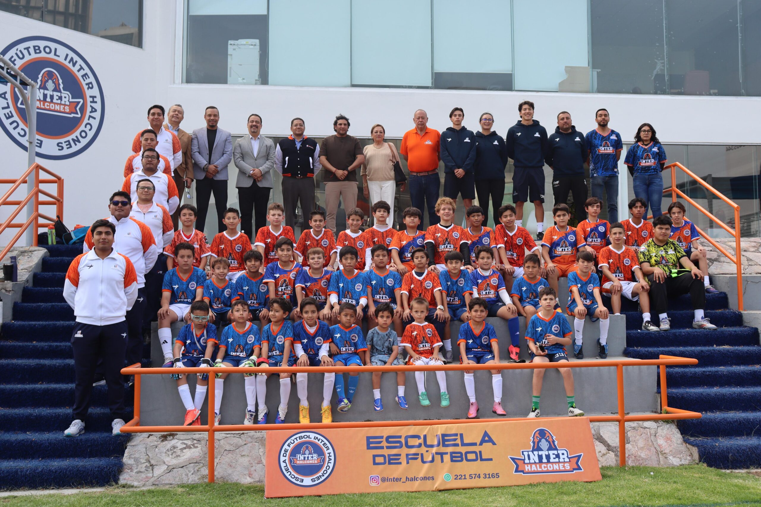 La Escuela de fútbol Halcones Inter es una realidad