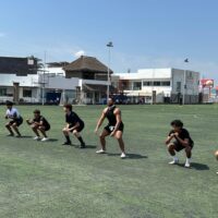 El fútbol americano fue parte de los try outs del pasado fin de semana