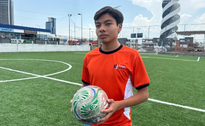 Emiliano Sánchez, alumno de Prepa Inter viajará a Italia a cumplir su sueño europeo