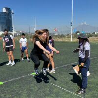 Un éxito el try out de Flag Football en La Inter