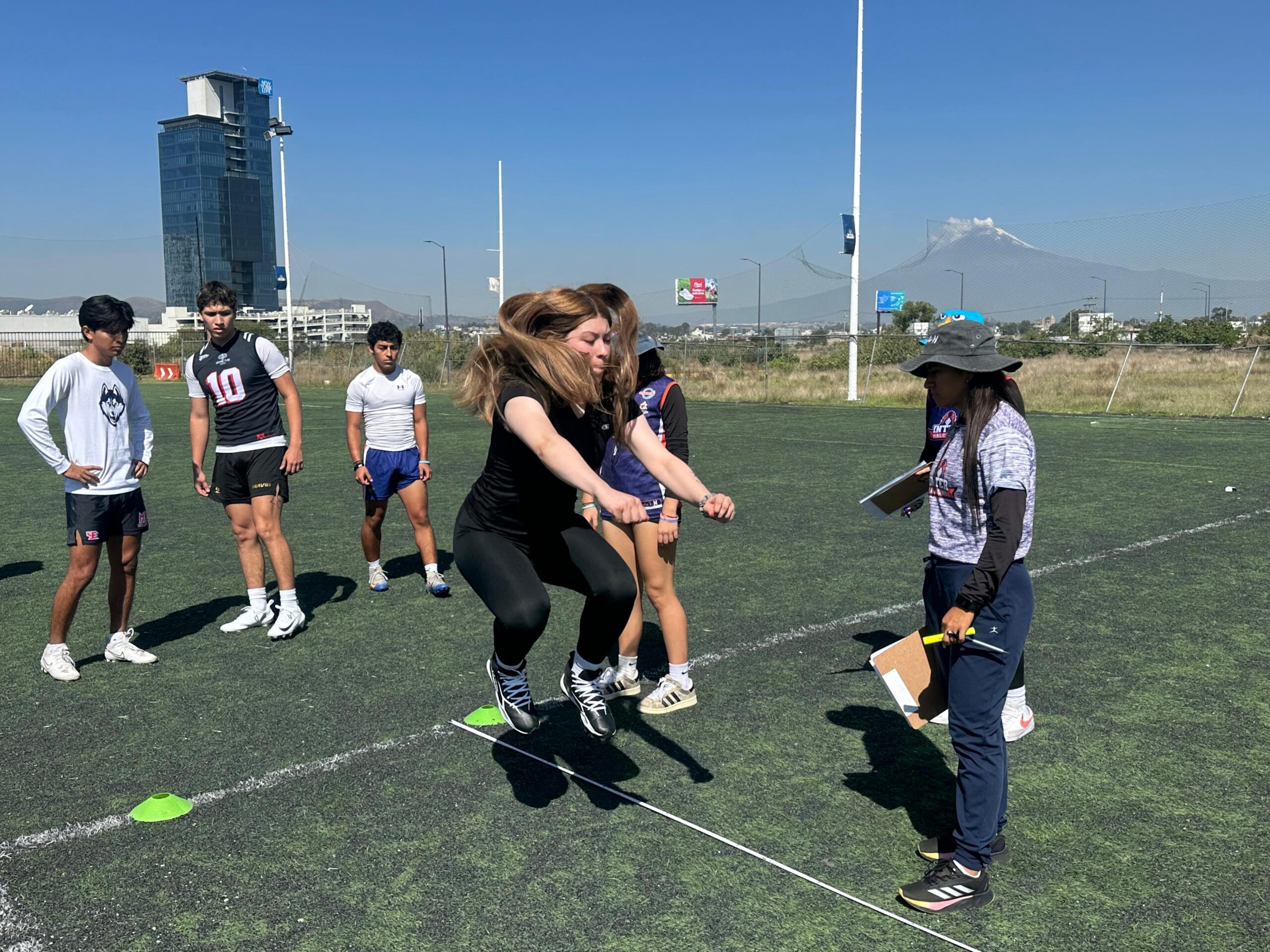Un éxito el try out de Flag Football en La Inter