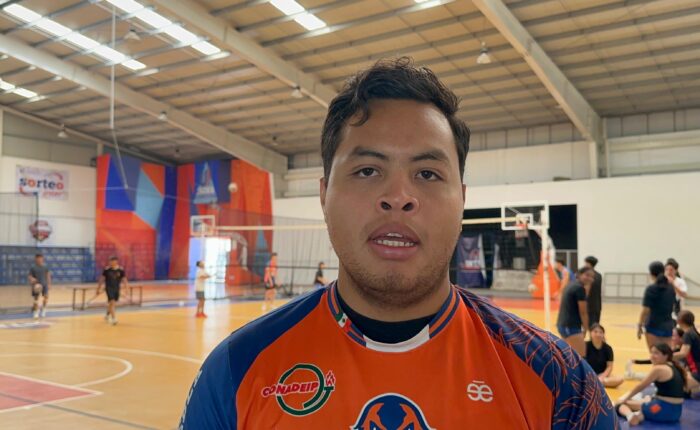 El equipo de Voleibol de sala varonil listo para Nayarit