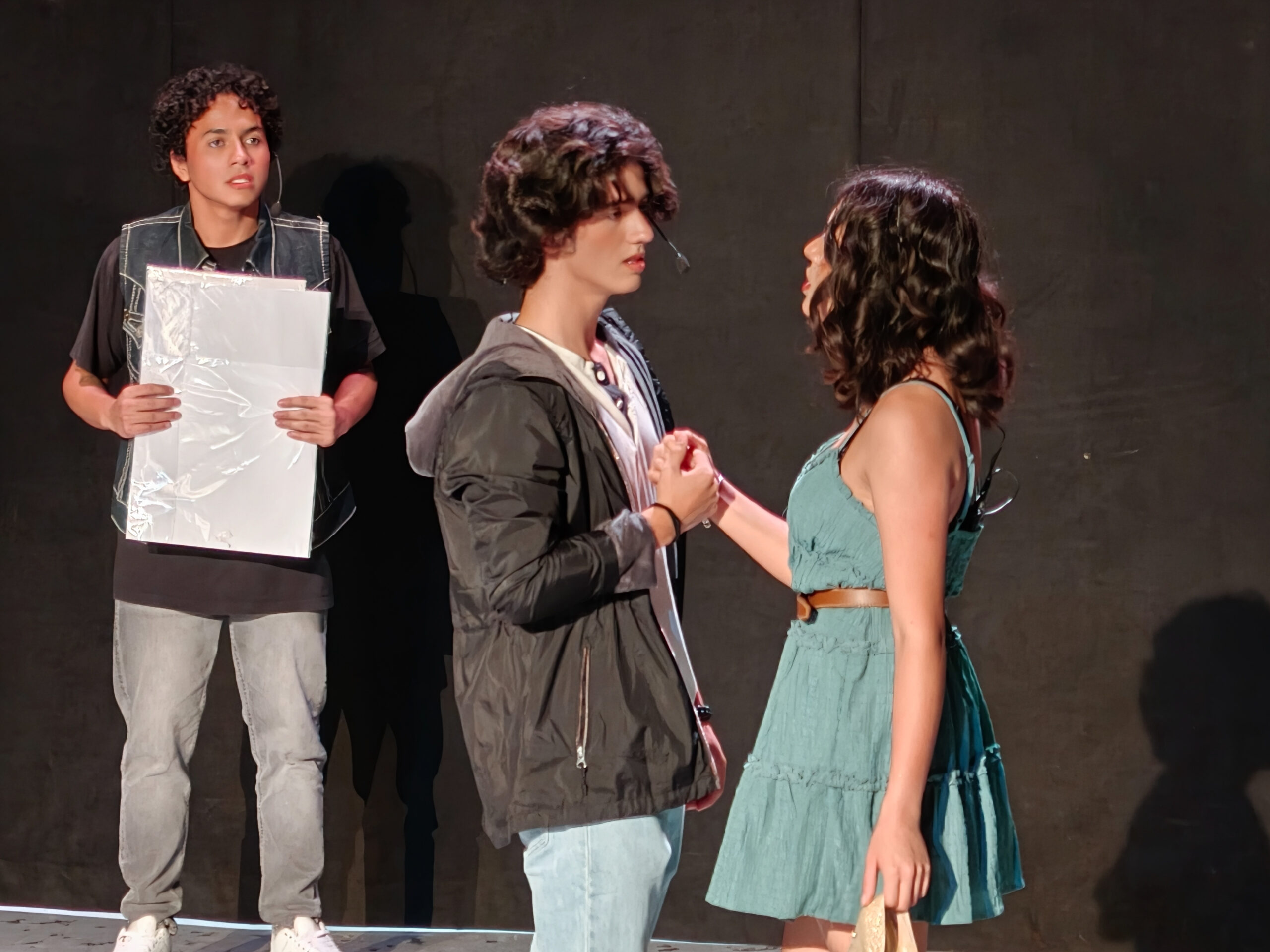 María y Mario protagonizaron esta puesta en escena