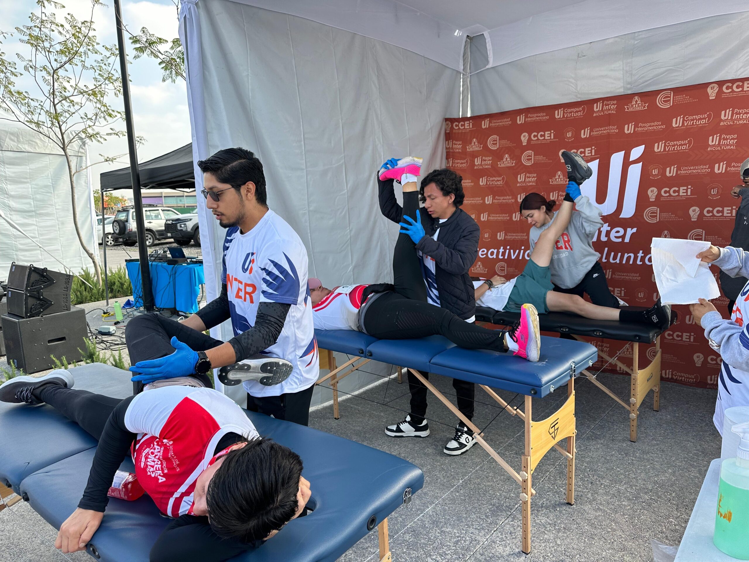 El equipo de Fisioterapia de La Inter tuvo destacada participación